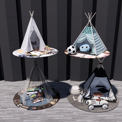 Nordic kids Bedroom Tent