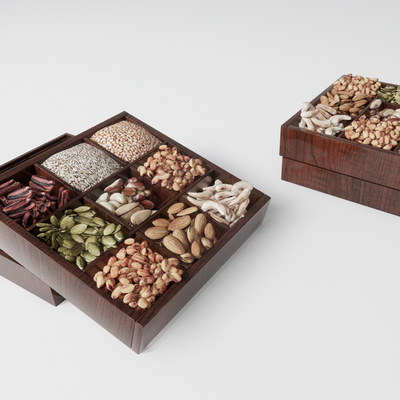 Modern Dried Fruit Food Box