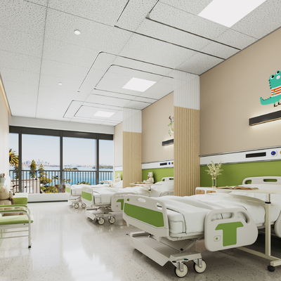 modern hospital ward