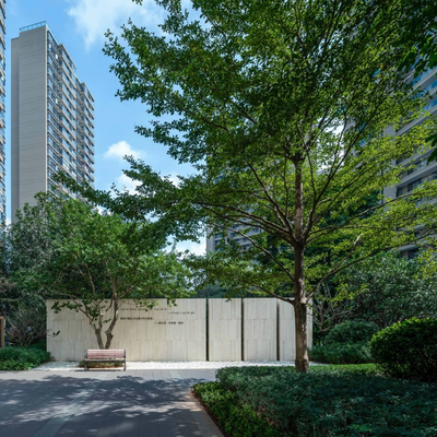 Exterior view of residential building