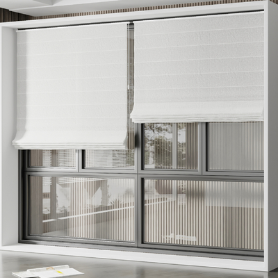 Modern fabric roller shutter