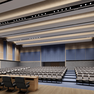 Modern lecture hall multi-function hall