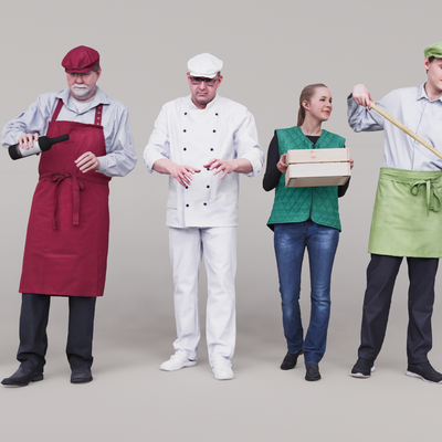 Modern Chef Characters