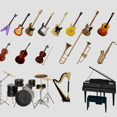 Modern Piano Guitar Drums