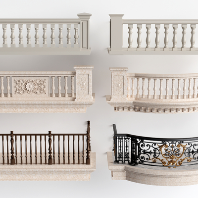 European-style fence Aquarius railing balcony guardrail