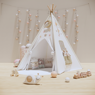 Modern kids Bedroom tent