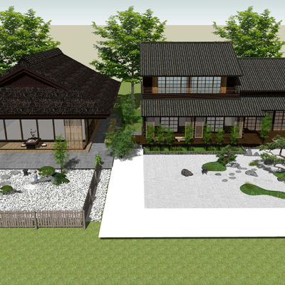 Japanese Courtyard Villa