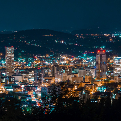 urban night view