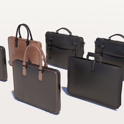 Modern Briefcase Tote