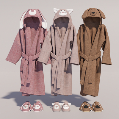 Modern Bathrobe Pajamas