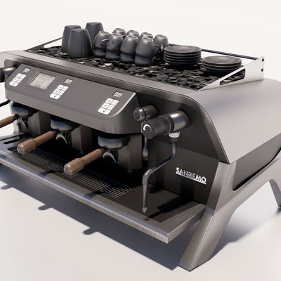 Modern coffee machine