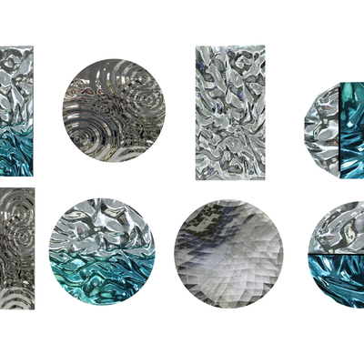 Modern water ripple wall decoration pendant