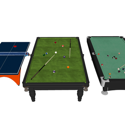 Modern billiard table