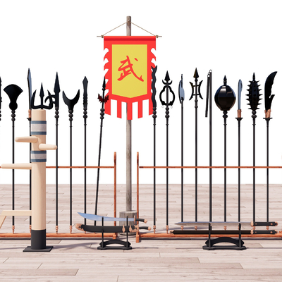 Chinese-style weapons and weapons