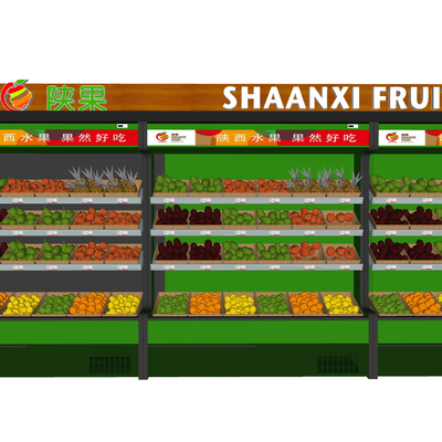 Modern Fresh Fruit Exhibition Container Rack