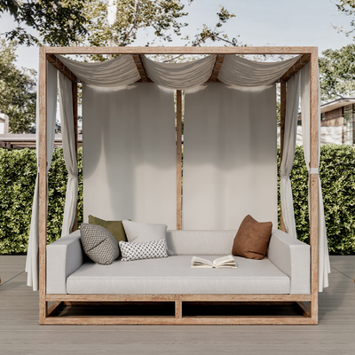 Modern Outdoor Gazebo Lounger