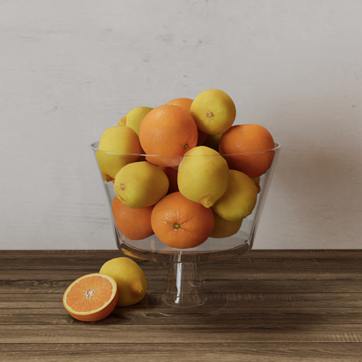 Modern Orange Lemon