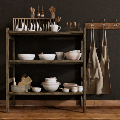 Nordic Log Sideboard Rack