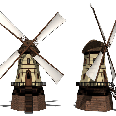 European-style windmill