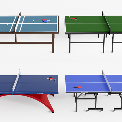 Modern table tennis table