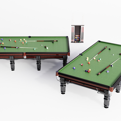 Modern billiard pool table