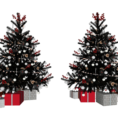 Modern Christmas Tree Decoration