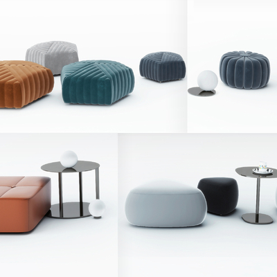 Modern footstool sofa stool