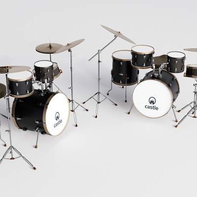 Modern musical instrument drum set