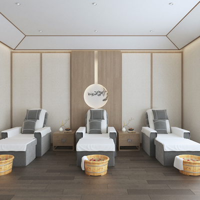 New Chinese Beauty SPA Room