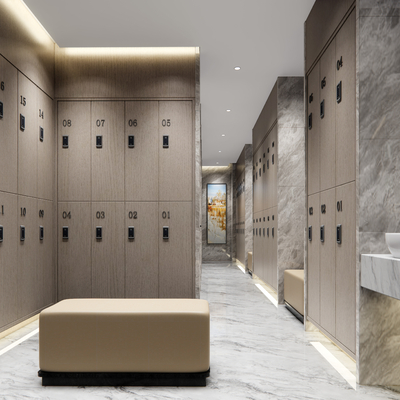 Modern Bath Center Dressing Room