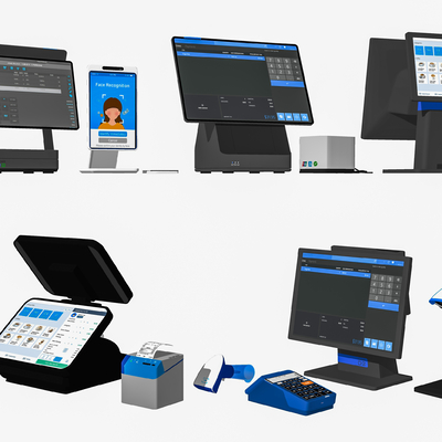 Modern cash register scanner