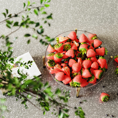 Modern Strawberry Fruit Plate