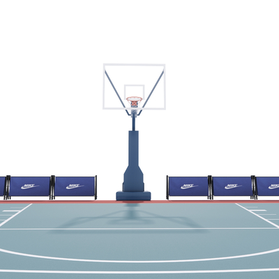 modern basketball stand basketball court