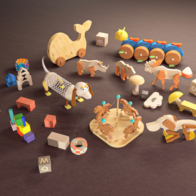 Modern Children's Building Blocks Toys