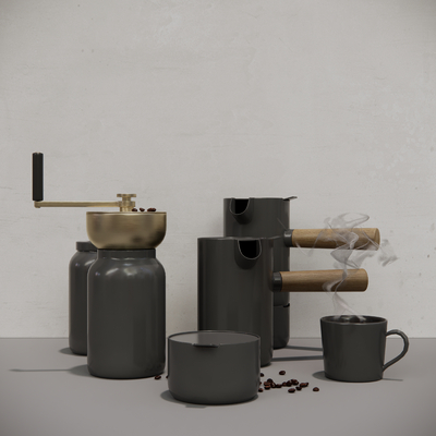 Modern hand coffee tools