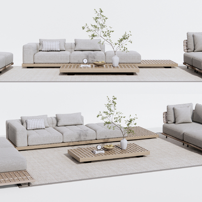 Modern Outdoor Sofa Coffee Table