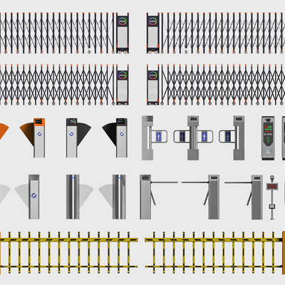 Modern gate electric retractable door