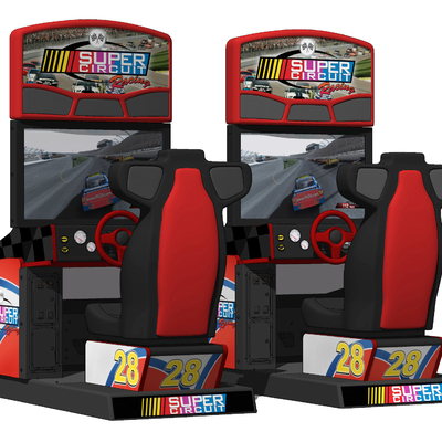 Modern video game city racing game machine entertainment equipment