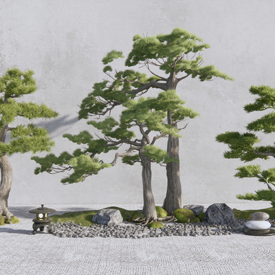 New Chinese Landscape Tree