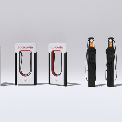 modern car charging pile