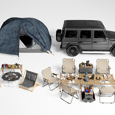 Modern camping tent