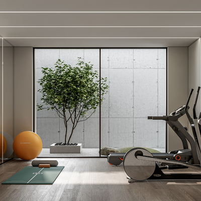 Modern Villa Gym