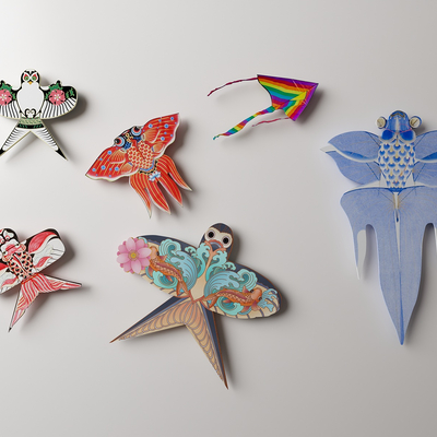 New Chinese Kite Paper Kite Pendant