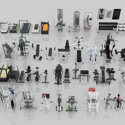 Modern Fitness Equipment