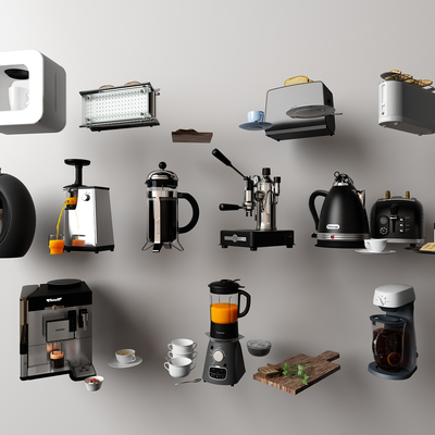 Modern coffee machine juicer