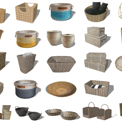 Modern Woven Basket Storage Basket