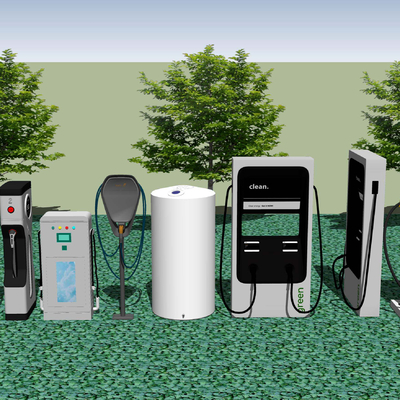 Modern new energy vehicle charging pile