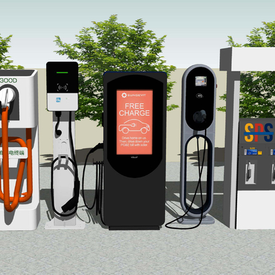 Modern new energy vehicle charging pile