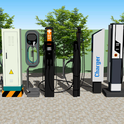 Modern new energy vehicle charging pile