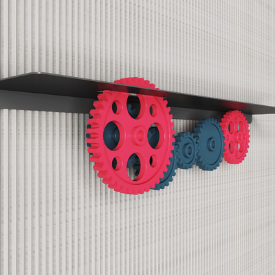 Industrial Wind Wall Decorations Storage Rack